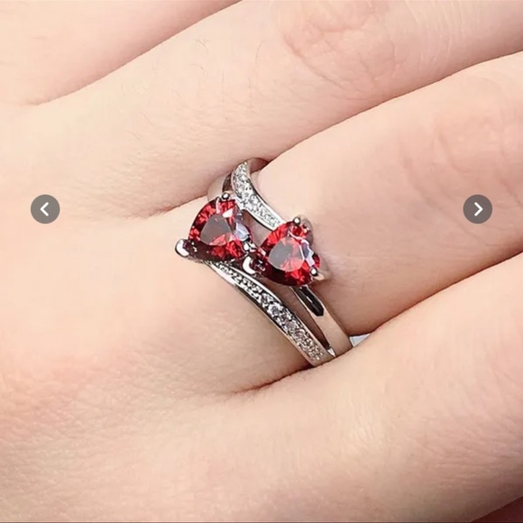 Double Heart Ring❤️ - Picture 8 of 8